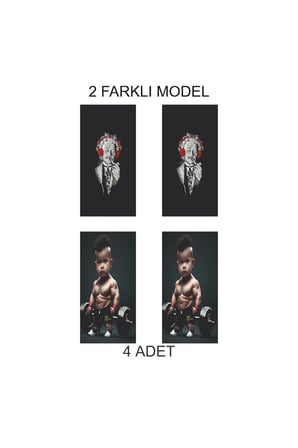 Sportif Araç Görünümü İçin Tasarlanan Kapı Folyo Baskılı Sticker