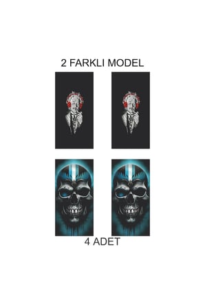 Aracını Kişiselleştirmek İsteyenlere Kapı Folyo Baskılı Sticker