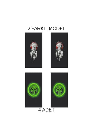 Kapı Direklerinde Premium Görünüm İçin Kapı Folyo Baskılı Sticker