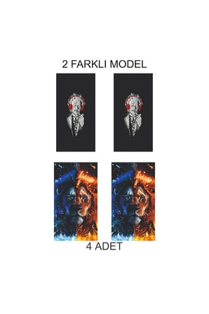 Modern Araç Tasarımları İçin Kapı Folyo Baskılı Sticker