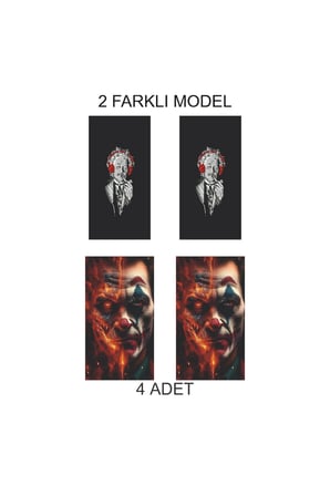 Aracınızın Kapı Direklerini Özelleştiren Kapı Folyo Baskılı Sticker