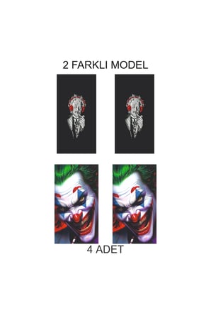 Şık ve Dikkat Çekici Araçlar İçin Kapı Folyo Baskılı Sticker