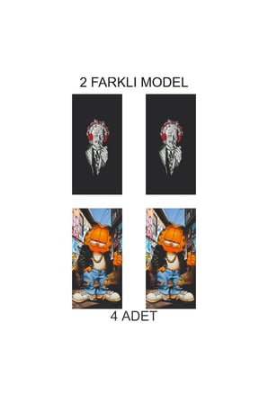 Aracınızı Daha Modern Gösteren Dekoratif Kapı Folyo Baskılı Sticker