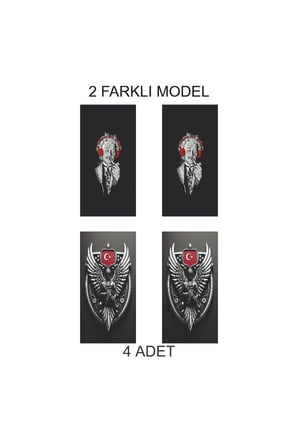 Aracınıza Yarışçı Tarzı Kazandıran Kapı Folyo Baskılı Sticker