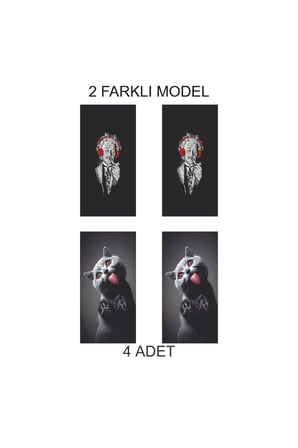 Otomobilinize Özel Sportif Detay Kapı Folyo Baskılı Sticker