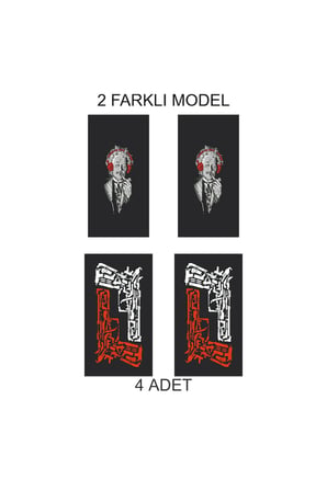 Sportif Araç Tasarımlarını Tamamlayan Kapı Folyo Baskılı Sticker