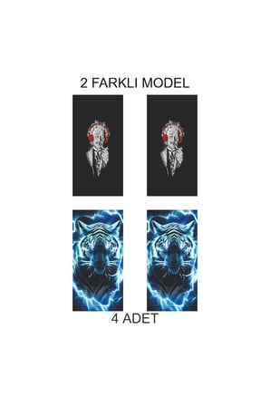 Aracınıza Özel Dekoratif Görünüm Sunan Kapı Folyo Baskılı Sticker