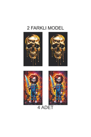 Premium Araç Dekoru Kapı Direk Folyo Sticker Etiket