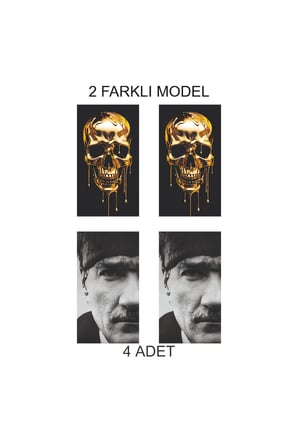 Özel Seri Kapı Direk Folyo Sticker Etiket