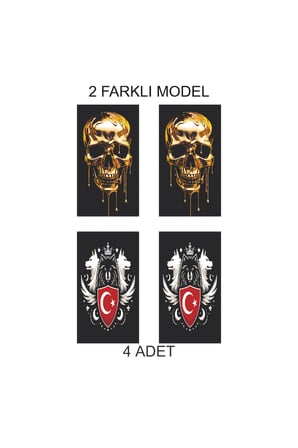Kusursuz Detay Kapı Direk Folyo Sticker Etiket