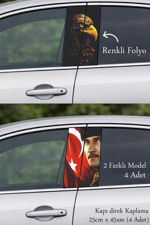 Keskin Tasarım Kapı Direk Folyo Sticker Etiket