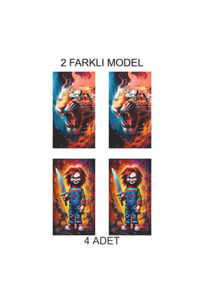 Asil Tasarım Kapı Direk Folyo Sticker Etiket
