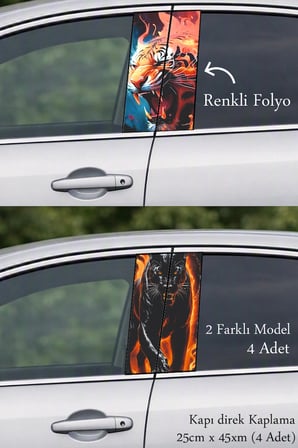 Limited Tasarım Kapı Direk Folyo Sticker Etiket