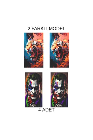 Estetik Görünüm Kapı Direk Folyo Sticker Etiket