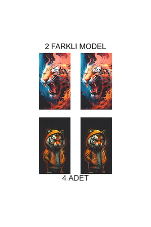 Özgün Görünüm Kapı Direk Folyo Sticker Etiket