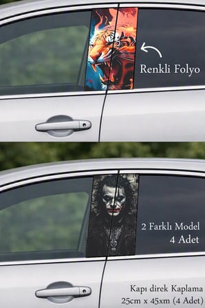 Özel Dokunuş Kapı Direk Folyo Sticker Etiket