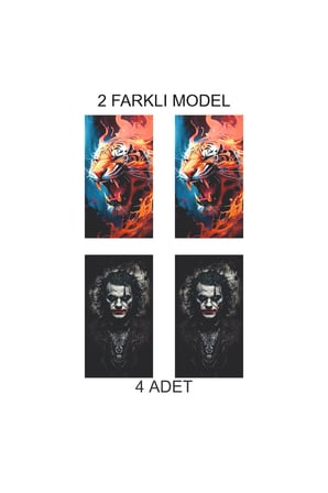 Özel Dokunuş Kapı Direk Folyo Sticker Etiket