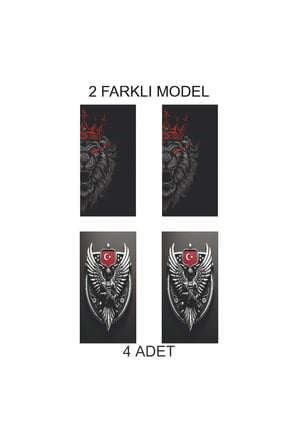 Yeni Stil Tasarım Kapı Direk Folyo Sticker Etiket