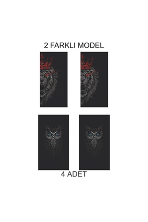 Araç Tasarımını Tamamlayan Kapı Direk Folyo Sticker Etiket