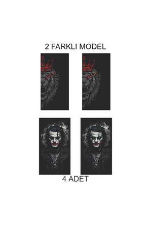 Araç Stilini Tamamlayan Kapı Direk Folyo Sticker Etiket