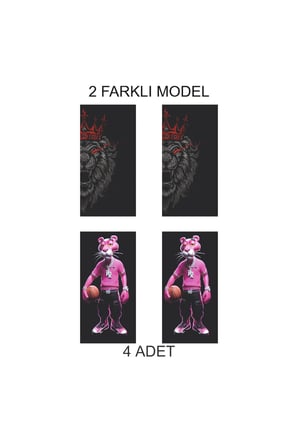 Araca Farklılık Katan Kapı Direk Folyo Sticker Etiket