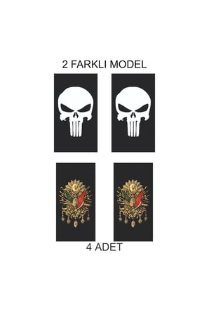 Aracınıza Farklılık Katan Kapı Direk Folyo Sticker Etiket