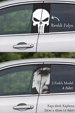 Seçkin Tasarım Kapı Direk Folyo Sticker Etiket