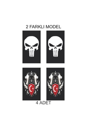 Kaliteli Görünüm Kapı Direk Folyo Sticker Etiket