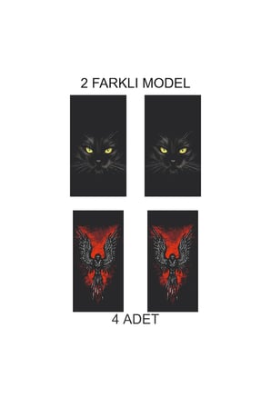 Seçkin Görünüm Kapı Direk Folyo Sticker Etiket