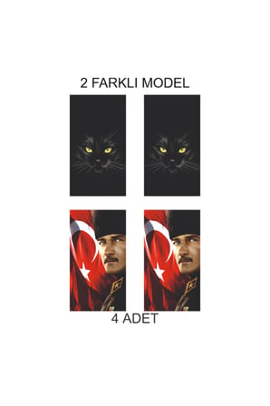 Estetik Görünüm Kapı Direk Folyo Sticker Etiket