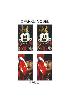 Araçlara Modern Dokunuş Kapı Direk Folyo Sticker Etiket
