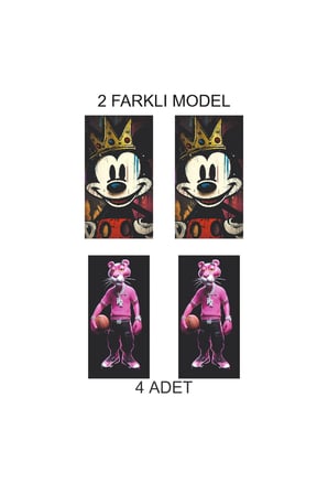 İddialı Tasarım Kapı Direk Folyo Sticker Etiket