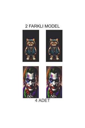 Farklı Bir Dokunuş Kapı Direk Folyo Sticker Etiket