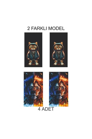 Kişisel Dokunuş Kapı Direk Folyo Sticker Etiket