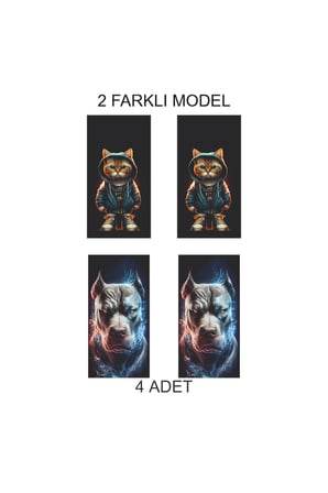 Kişiye Özel Stil Kapı Direk Folyo Sticker Etiket