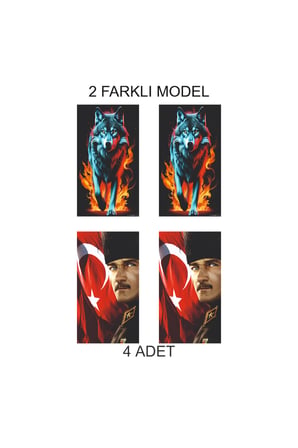 Yeni Bir Görünüm Kapı Direk Folyo Sticker Etiket