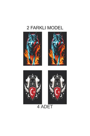 Aracınıza Özel Görünüm Sağlayan Kapı Direk Folyo Sticker Etiket