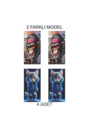 Seçkin ve Modern Kapı Direk Folyo Sticker Etiket