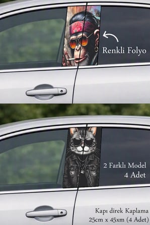 Yeni ve Özgün Kapı Direk Folyo Sticker Etiket