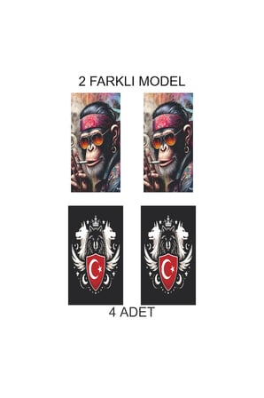 Klasik ve Şık Kapı Direk Folyo Sticker Etiket