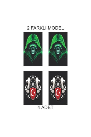 Aracınızla Uyumlu Kapı Direk Folyo Sticker Etiket
