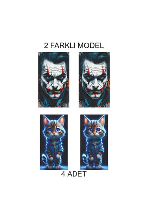 Araçta Modern Görünüm Kapı Direk Folyo Sticker Etiket