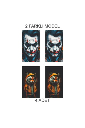 Farklılık İçin Özel Tasarım Kapı Direk Folyo Sticker Etiket