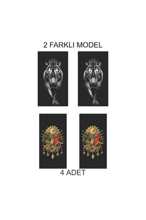 Aracınız İçin Farklı Tasarım Detayı Kapı Direk Folyo Sticker Etiket
