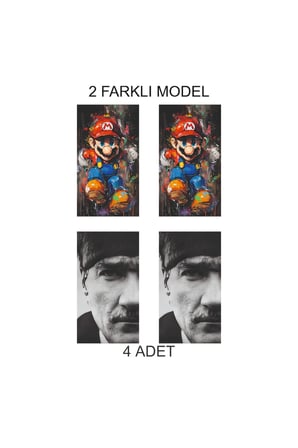 Modern Görünüm Seçeneği Kapı Direk Folyo Sticker Etiket