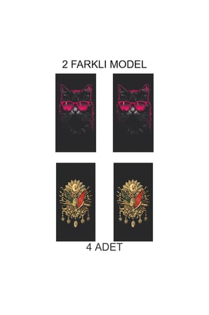 Yeni Detay Seçeneği Kapı Direk Folyo Sticker Etiket