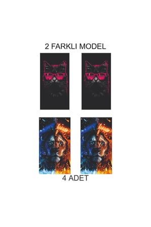 Yeni Görünüm Dokunuşu Kapı Direk Folyo Sticker Etiket