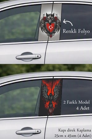 Aracınıza Yeni Bir Detay Kapı Direk Folyo Sticker Etiket