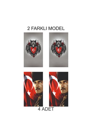 Aracınıza Özel Bir Stil Kapı Direk Folyo Sticker Etiket