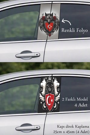 Aracınıza Farklı Bir Tarz Kapı Direk Folyo Sticker Etiket